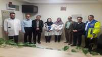 ديدار با خانواده معظم شهداء در شبكه بهداشت ودرمان شهرستان گرمسار